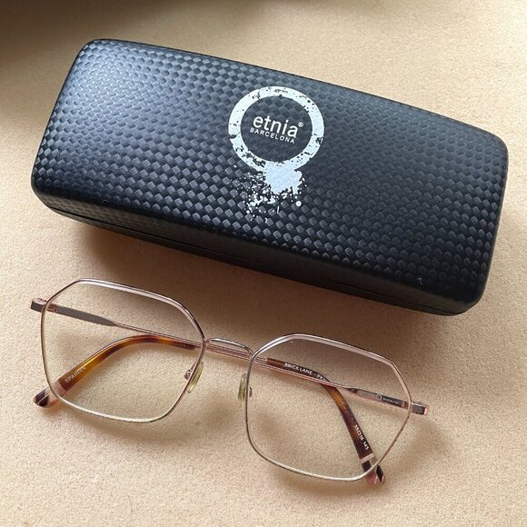 Etnia Barcelona Gold Brick Lane Glasses Frames 🇪🇸 - Picture 13 of 14